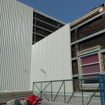 panels installation at khazna data center